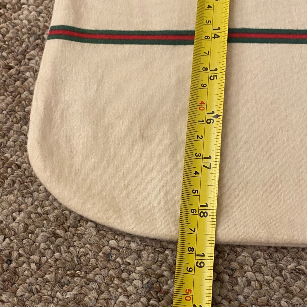 Gucci 1980s GG Princess Collection Dust Bag Large Logo Drawstring Italy Vintage - Picture 11 of 14